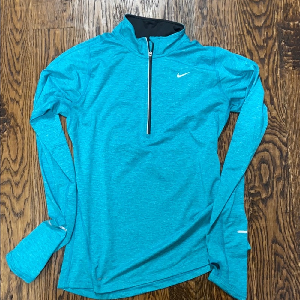 Teal running top.  Nike.